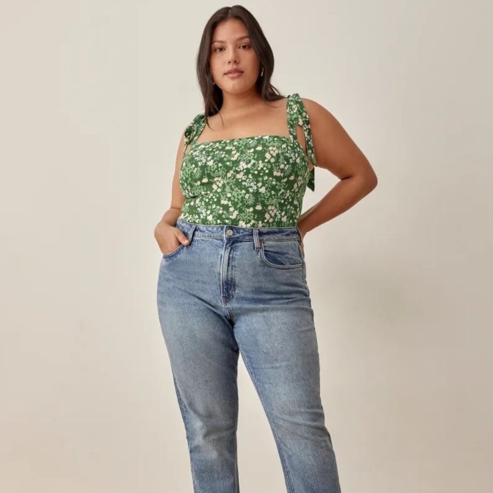 1HR SALE ⚡Reformation Ellora Top (Splatter)